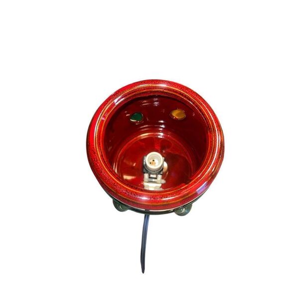 Scentsy Christmas Holiday Lights Electric Wax Warmer Full Size Retired Red New - Picture 4 of 6